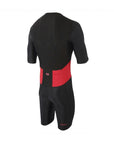Zone3 Men's Activate Short Sleeve Trisuit Full Zip - Black/Red