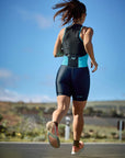 Zone3 Women's Activate Trisuit - Black/Turquois