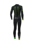 Zone3 Junior Adventure Tri/Open Water Swimming Wetsuit - Black/Green