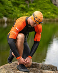 Zone3 Men's Versa Swim-run Wetsuit - Black/Orange