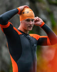 Zone3 Men's Versa Swim-run Wetsuit - Black/Orange