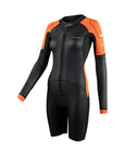 Zone3 Women's Versa Swim-run Wetsuit - Black/Orange