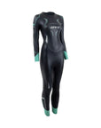 Zone3 Women's Vision Wetsuit - Black/Turquois