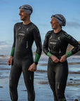 Zone3 Women's Vision Wetsuit - Black/Turquois