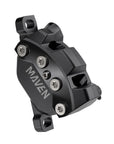 SRAM Disc Brake Maven Silver - Aluminum Lever - Stainless Hardware - Reach/Contact Adj -SwingLink - Black Front/Rear 2000mm Hose (includes MMX Clamp -20P-2 Bracket -Bleeding Edge Tool) A1