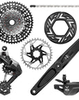 SRAM Eagle 90 DUB Groupset EMTB BCD (Rear Der - Single Click Trigger wClamp - CR 104BCD T-Type 34T - Clip-on Guard - GX T-Type chain 126l - CS XS-1275 BLK 10-52t) - cranks not included