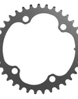 SRAM CHAIN RING ROAD 46T 107BCD 2X12 RIVAL BLACK WITH COVER PLATE