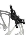 SRAM Disc Brake Level Silver Stealth 4 Piston - Aluminum Lever - Stainless Hardware - Reach Adj - Black Ano Front 950mm Hose (includes MMX Clamp - Rotor/Bracket sold separately) C1