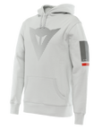 Dainese Fade Hoodie - Glacier-Gray/Dark-Gray/Red
