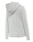Dainese Fade Lady Hoodie - Glacier-Gray/Dark-Gray/Red