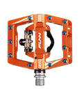FUNN Mamba S SPD Clipless MTB Single Sided Pedal Pair - Orange