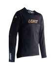 Leatt Jersey Mountain Bike Gravity 4.0 Junior - Black