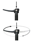 SRAM Axle Maxle Ultimate Front - 15x100 - Length 125mm - Thread Length 9mm - Thread Pitch M15x1.50 - Road