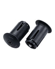 BBB Cycling Aluminium Screw-On End Caps 2pc - Black