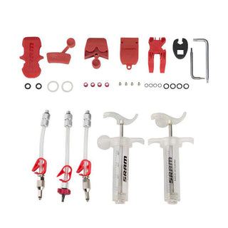 PRO BRAKE BLEED KIT NO FLUID Brake Bleed Kit Syringes/Blocks/Torx/Crowsfoot Edge/No Fluid