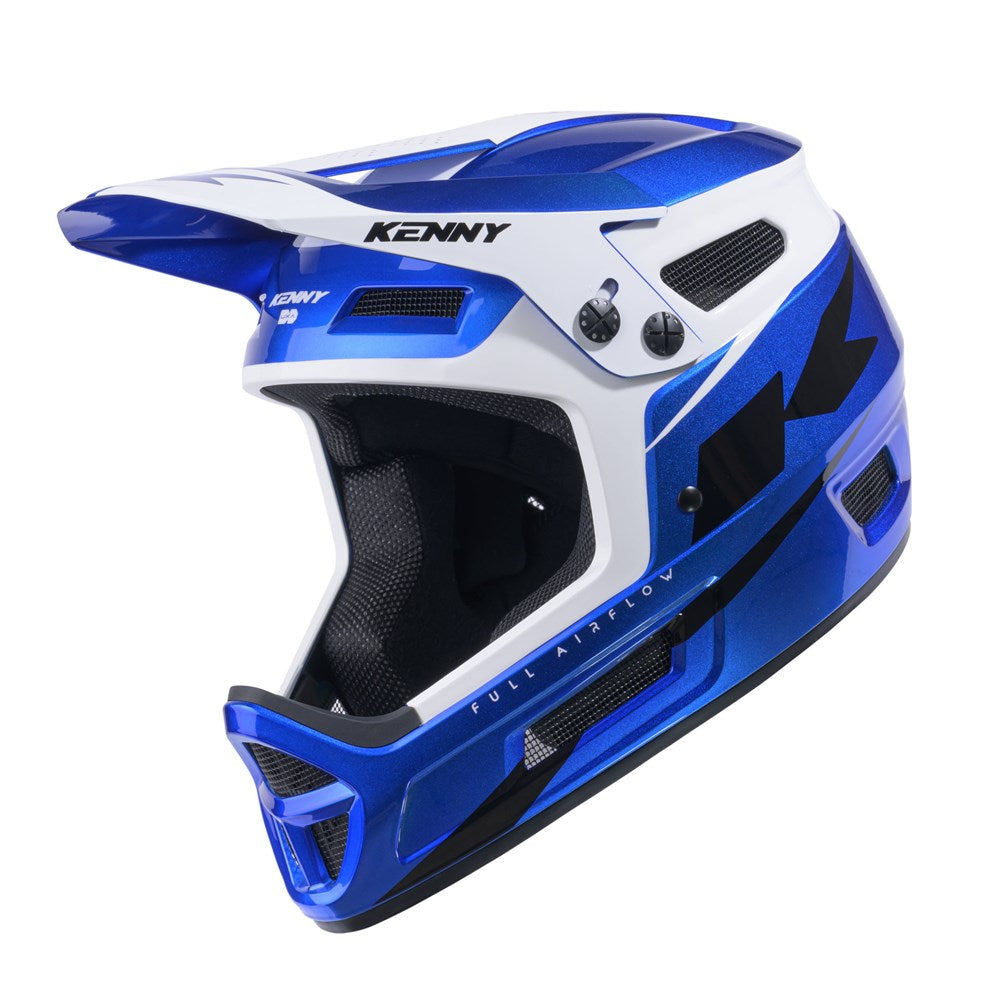 Kenny Elite Full Face Racing Helmet Glitter And Varnish - Blue