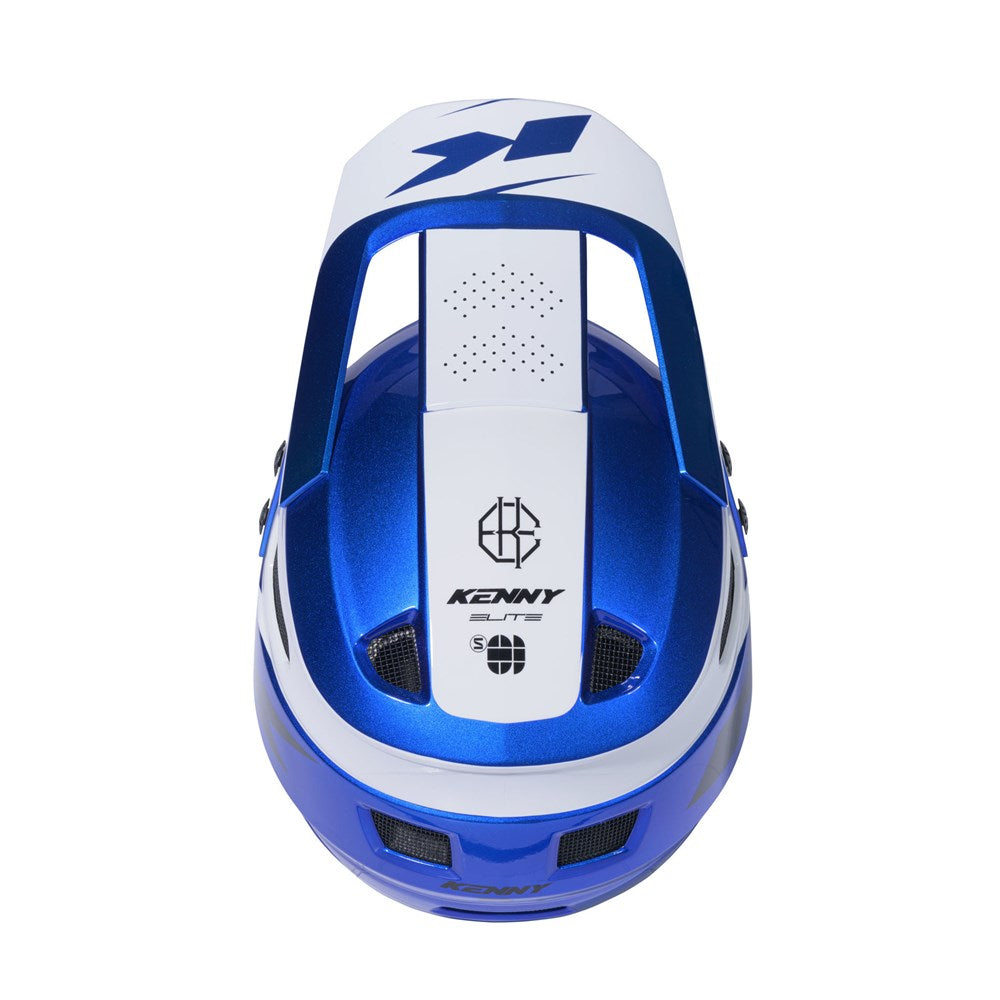 Kenny Elite Full Face Racing Helmet Glitter And Varnish - Blue