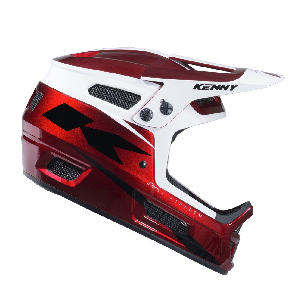 Kenny Elite Full Face Racing Helmet Glitter And Varnish - Candy Red