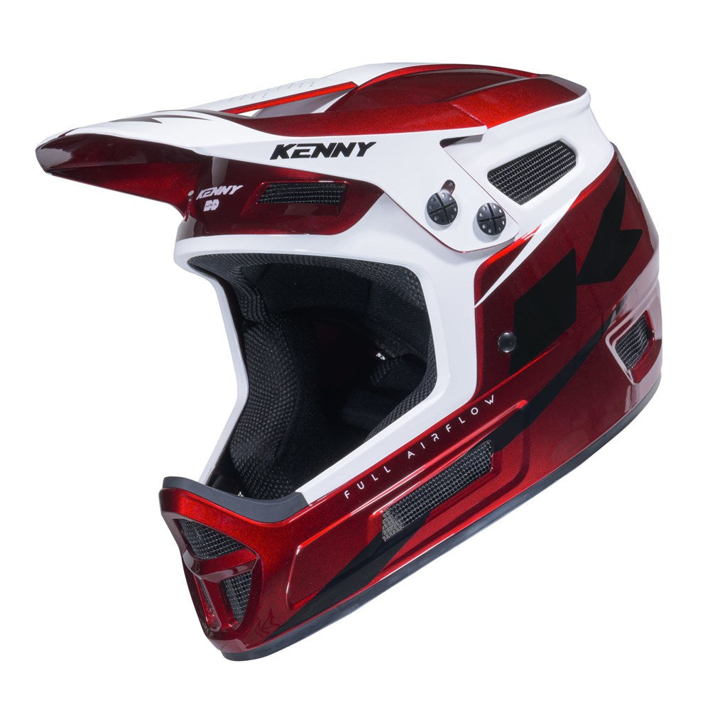 Kenny Elite Full Face Racing Helmet Glitter And Varnish - Candy Red