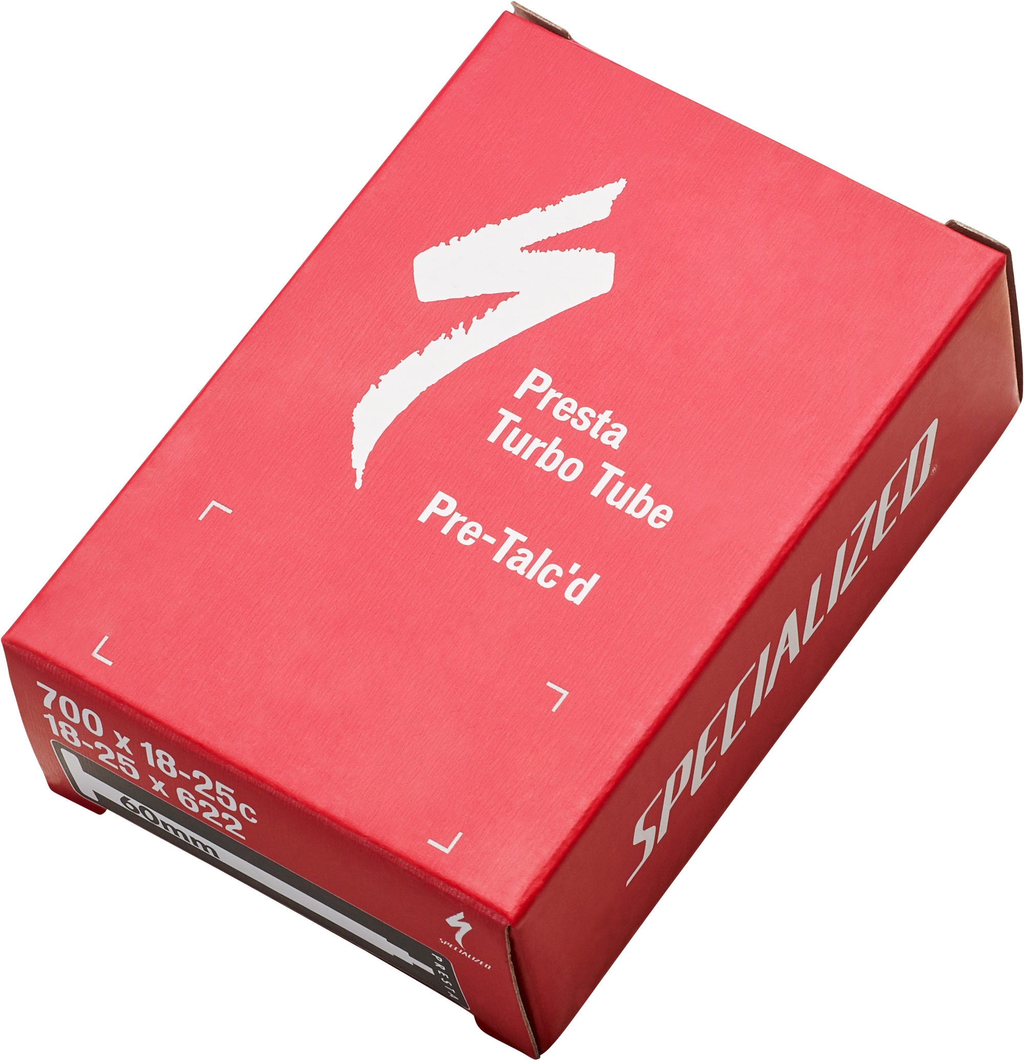 Specialized Turbo Presta Valve Tube with Talc - Black