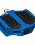 Shimano PD-EF205 Flat Platform E-Bike/Trekking/Urban Pedals w/ Resin Plate Blue