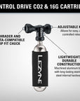 Lezyne Control DRV CO2 - Black