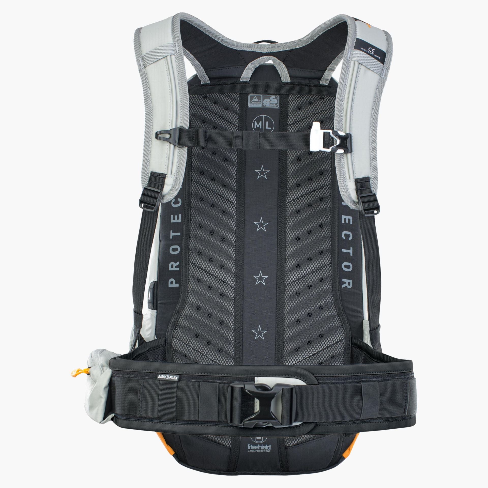 EVOC FR Enduro ERide 16 M/L - Stone/Bright Orange