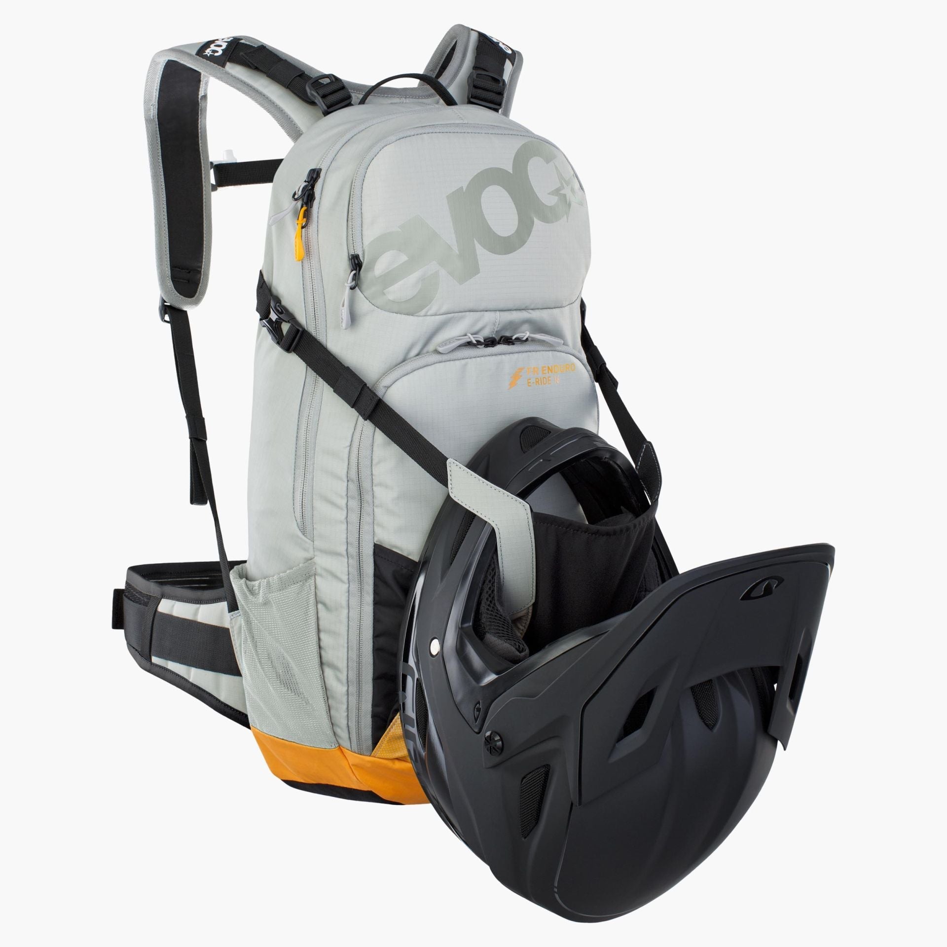 EVOC FR Enduro ERide 16 M/L - Stone/Bright Orange