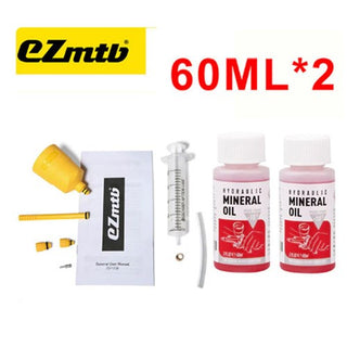 EZMTB Brake Bleed Kit - Shimano Basic - 2 x Mineral Oil
