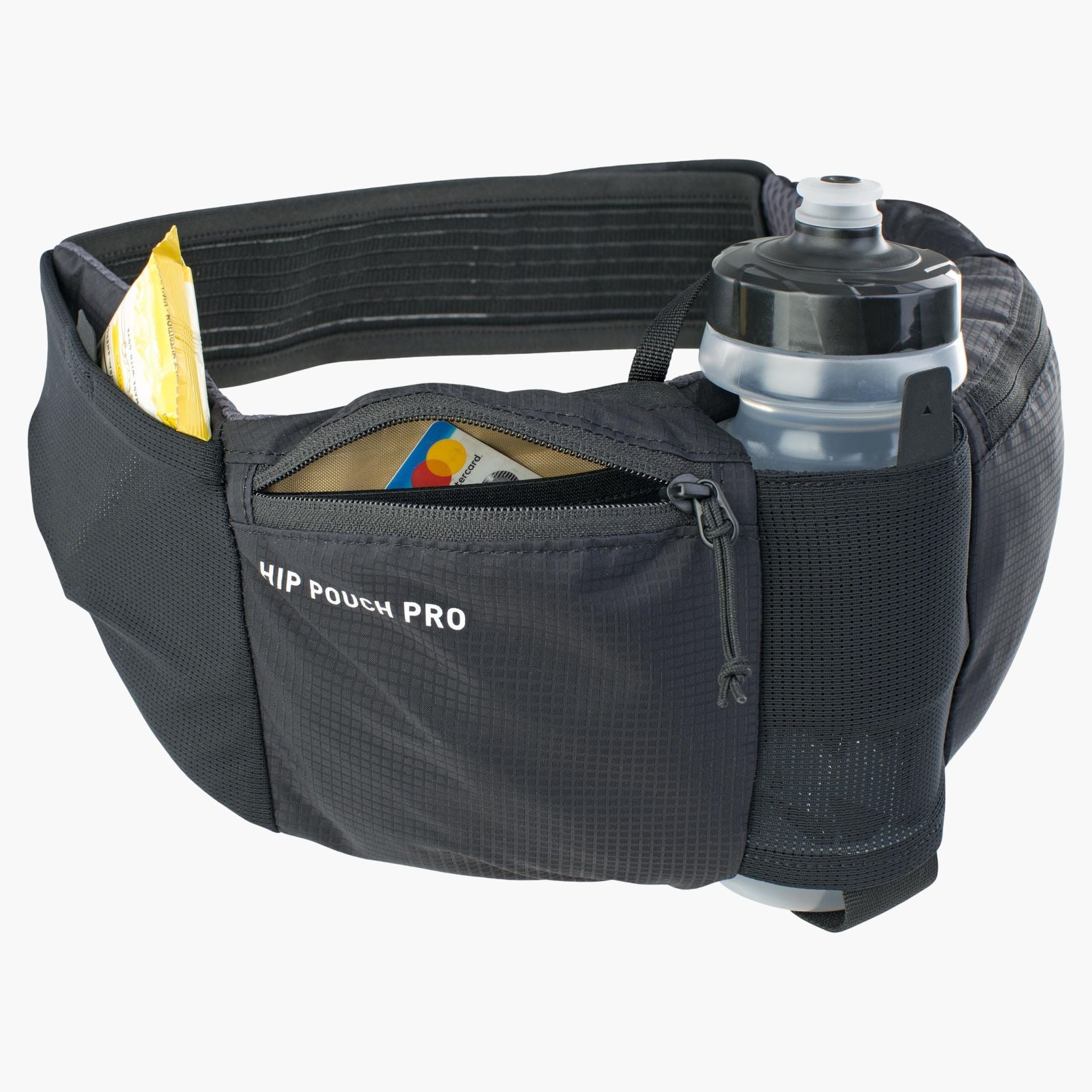 EVOC Hip Pouch Pro + Drink Bottle 0.55 - Black