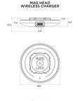 Quad Lock Accessory Mag Wireless Charging Head