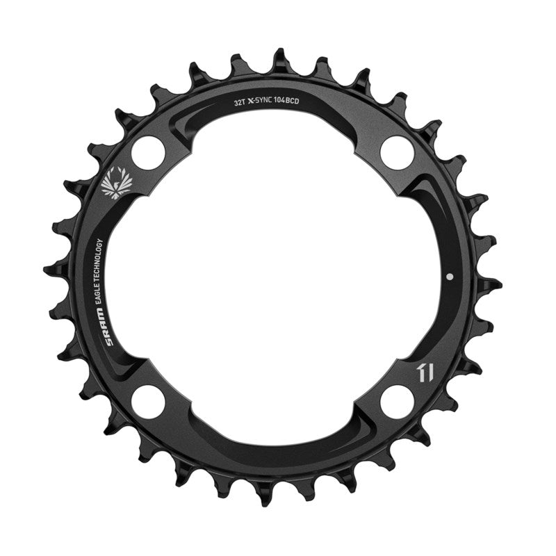 SRAM Chain Ring X-SYNC 2 36T 104 BCD CNC Aluminum Eagle Black