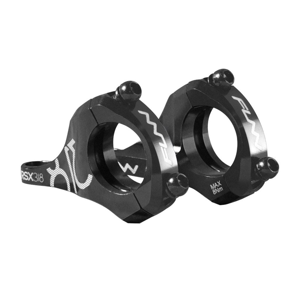 FUNN RSX DH Direct Mount Stem 31.8mm Clamp 30mm Rise - Black
