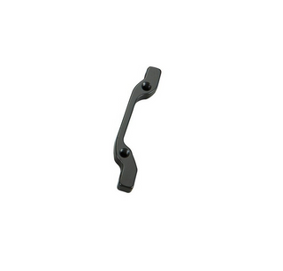 DISC BRAKE ADAPTOR - For Front 160mm or Rear 140mm, BLACK PM