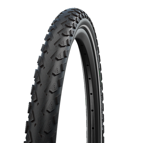 Schwalbe LandCruiser Plus 29 x 1.75" Puncture Guard Reflective sidewall  E-25 Green Compound
