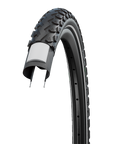 Schwalbe LandCruiser Plus 29 x 1.75" Puncture Guard Reflective sidewall  E-25 Green Compound