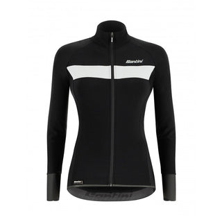 Santini Vega H20 Womens Winter Jacket Black Large