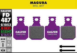 Galfer Brake Pad E-Bike Magura MT5-MT7