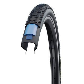Schwalbe Marathon E-Plus, 27.5 x 2.00 (50-584), Smart DualGuard Reflective