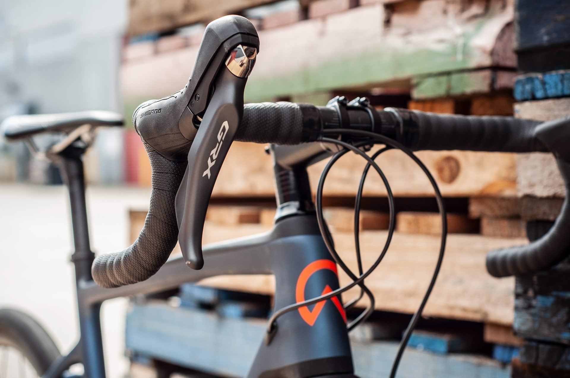 Apollo Scout 30 Road Bike Large - Matte Slate/Black/Orange
