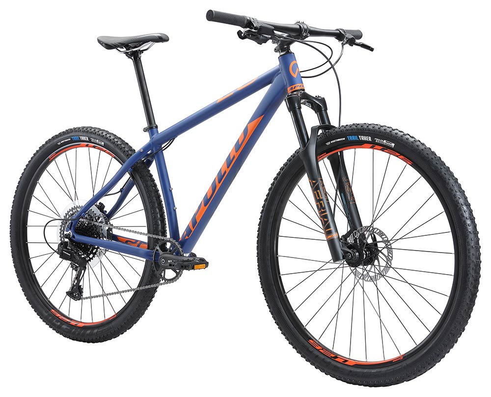 Apollo Comp 20 29 MTB Medium - Matte Navy Blue/Orange