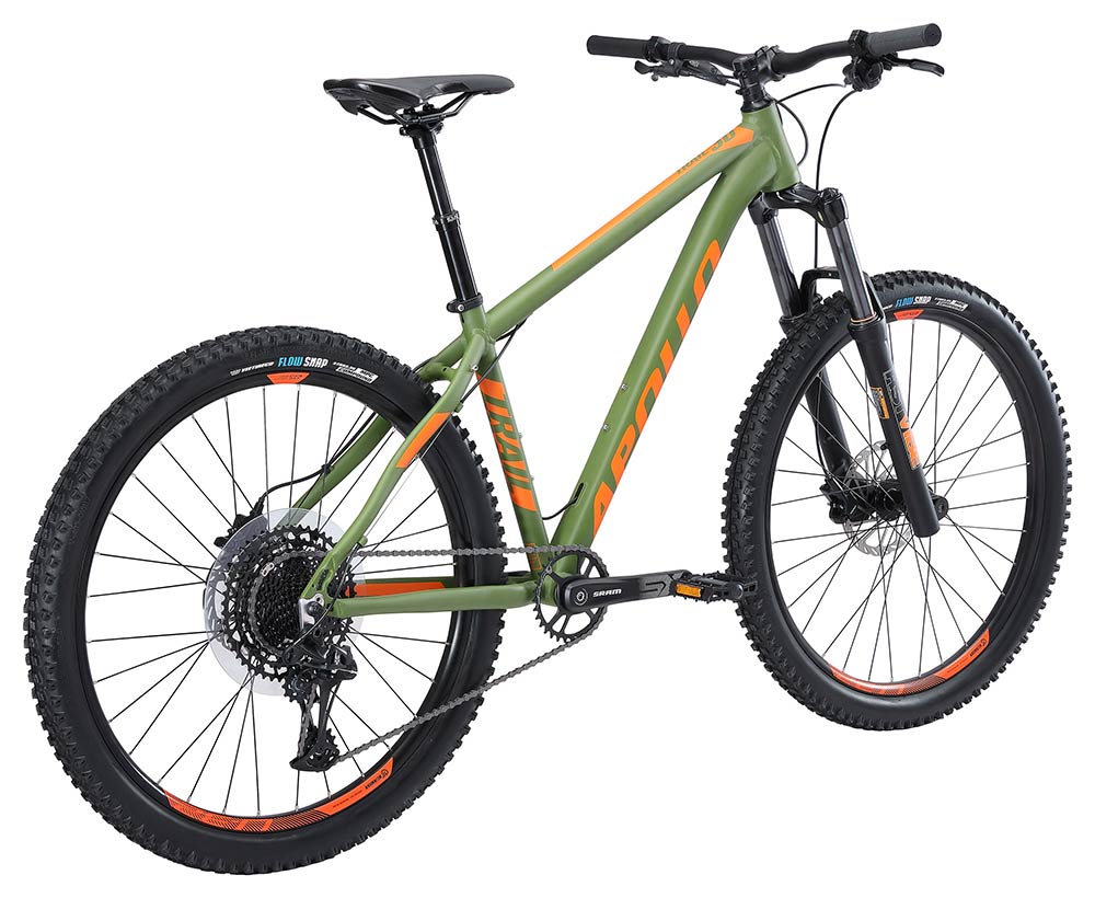 Apollo Trail 30 27.5 MTB Small - Matte Green/Lime