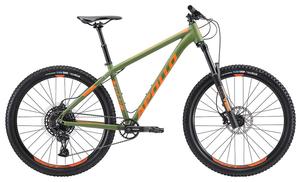 Apollo Trail 30 27.5 MTB Medium - Matte Green/Lime
