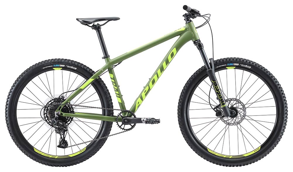 Apollo Trail 20 27.5 MTB Small - Matte Green/Lime