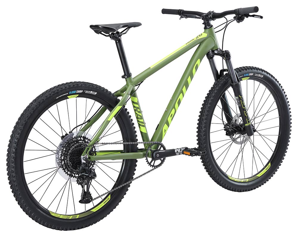 Apollo Trail 20 27.5 MTB Small - Matte Green/Lime
