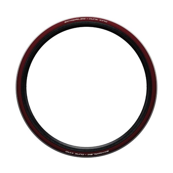 Schwalbe Wheelchair Dunk King 700 x 25C (25-622) Evolution Line White/Bordeaux Colour
