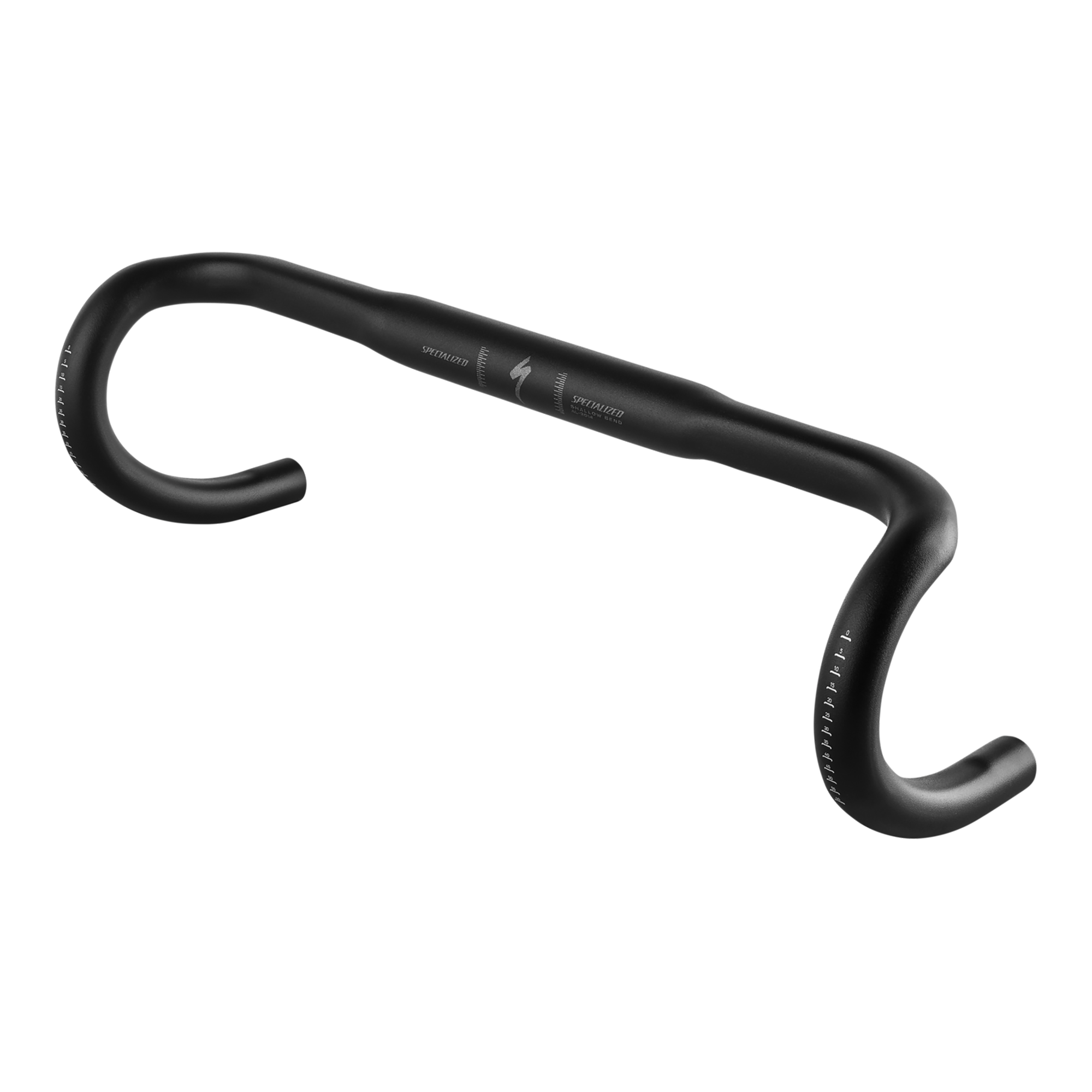 Specialized Expert Alloy Shallow Bend Handlebars - Black/Charcoal