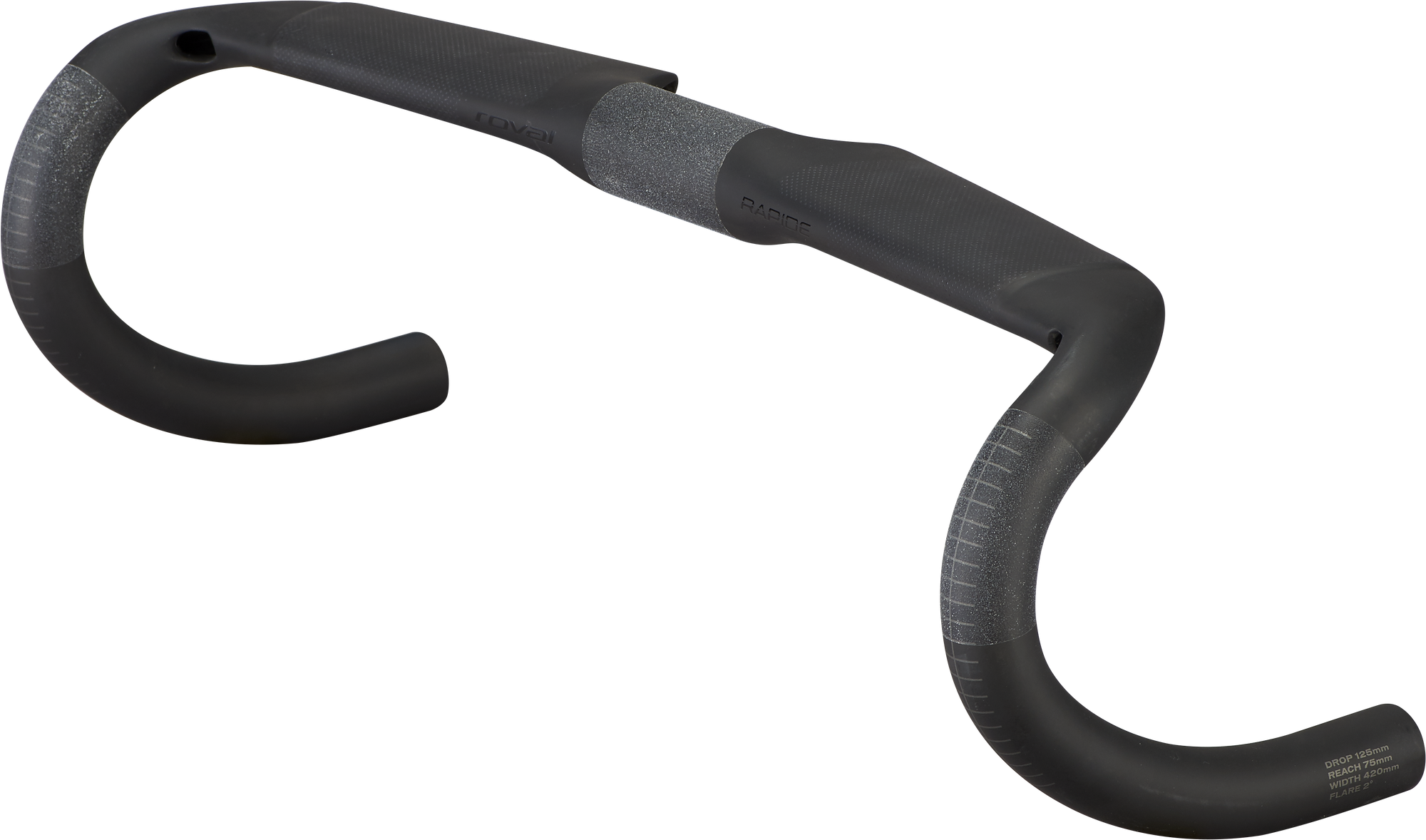 Specialized Roval Rapide Handlebars - Black/Charcoal