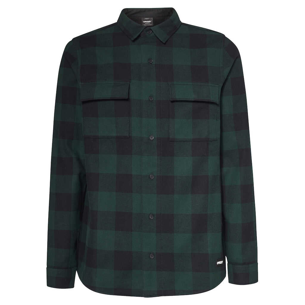Oakley Casual Bear Cozy Flannel  - Hunter Green