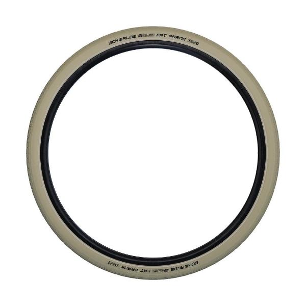 Schwalbe Fat Frank 700x 50C Kevlar Guard Creme Reflective Sidewall